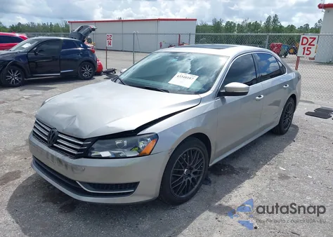2014 Volkswagen Passat 1.8T Se from USA, damaged, VIN 1VWBS7A31EC090153